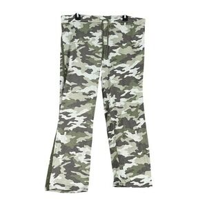 Lucky Brand Camo Pants Women L Lounge Athleisure Casual Stretch Sweats Cozy
